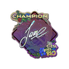 Sticker | Jame (Glitter, Champion) | Rio 2022