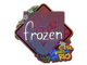 Sticker | frozen (Glitter) | Rio 2022