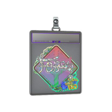 Sticker Slab | fer (Glitter) | Rio 2022