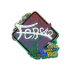 Sticker | fer (Glitter) | Rio 2022