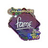 Sticker | fame (Glitter, Champion) | Rio 2022