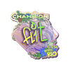 Sticker | FL1T (Holo, Champion) | Rio 2022
