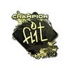Sticker | FL1T (Gold, Champion) | Rio 2022