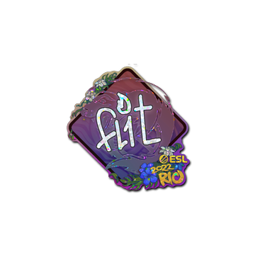 Sticker | FL1T (Glitter) | Rio 2022