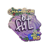 Sticker | FL1T (Champion) | Rio 2022