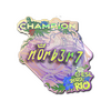 Sticker | n0rb3r7 (Holo, Champion) | Rio 2022