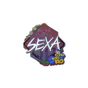 Sticker | nexa (Glitter) | Rio 2022