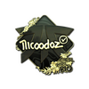 Sticker | nicoodoz (Gold) | Rio 2022