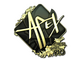 Sticker | apEX (Gold) | Rio 2022