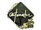 Sticker | autimatic (Gold) | Rio 2022