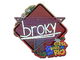 Sticker | broky (Glitter) | Rio 2022