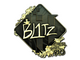 Sticker | bLitz (Gold) | Rio 2022