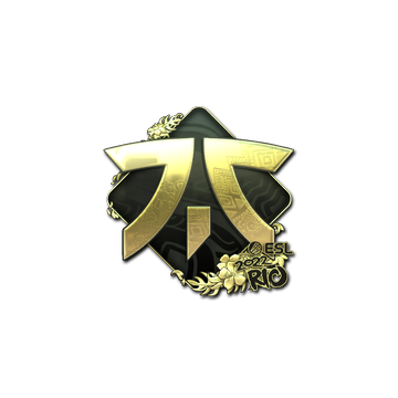 Sticker | Fnatic (Gold) | Rio 2022