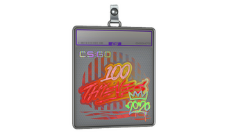 Sticker Slab | 100 Thieves (Holo) | 2020 RMR