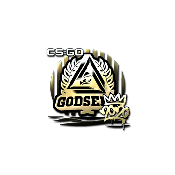 Sticker | GODSENT (Gold) | 2020 RMR