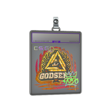 Sticker Slab | GODSENT (Holo) | 2020 RMR