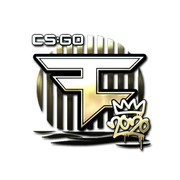 Sticker | FaZe (Gold) | 2020 RMR