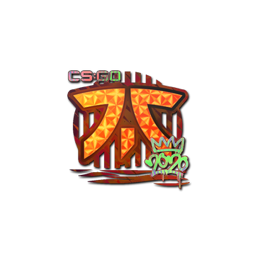 Sticker | Fnatic (Holo) | 2020 RMR