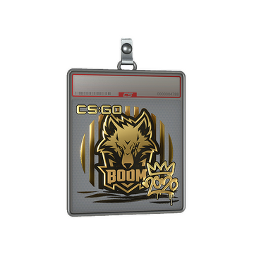 Sticker Slab | Boom (Gold) | 2020 RMR