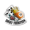 Sticker | Lucky 13