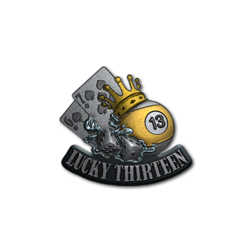 Sticker | Lucky 13 (Foil)