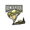Sticker | Renegades (Gold) | Stockholm 2021