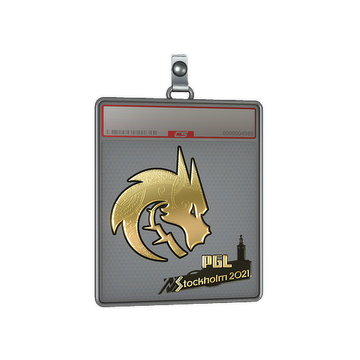 Sticker Slab | Team Spirit (Gold) | Stockholm 2021