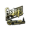 Sticker | Perfecto (Gold) | Stockholm 2021