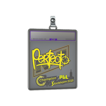 Sticker Slab | Perfecto (Holo) | Stockholm 2021