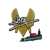 Sticker | shox | Stockholm 2021
