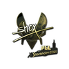 Sticker | shox (Gold) | Stockholm 2021