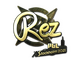 Sticker | REZ (Gold) | Stockholm 2021