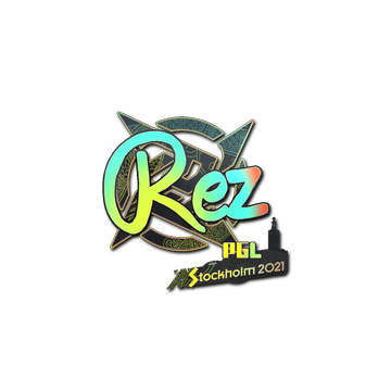 Sticker | REZ (Holo) | Stockholm 2021