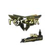Sticker | refrezh (Gold) | Stockholm 2021