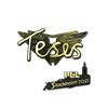 Sticker | TeSeS (Gold) | Stockholm 2021