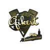 Sticker | Qikert (Gold) | Stockholm 2021