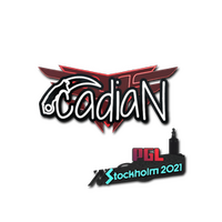 Sticker | cadiaN | Stockholm 2021