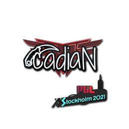 Sticker | cadiaN | Stockholm 2021