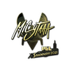 Sticker | misutaaa (Gold) | Stockholm 2021