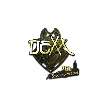 Sticker | nexa (Gold) | Stockholm 2021