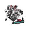 Sticker | NiKo | Stockholm 2021