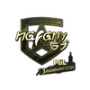 Sticker | nafany (Gold) | Stockholm 2021