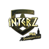 Sticker | interz (Gold) | Stockholm 2021