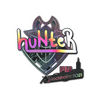 Sticker | huNter- (Holo) | Stockholm 2021