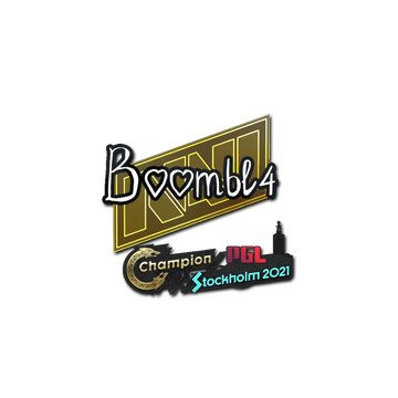 Sticker | Boombl4 | Stockholm 2021