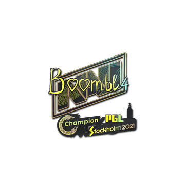 Sticker | Boombl4 (Holo) | Stockholm 2021
