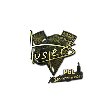 Sticker | buster (Gold) | Stockholm 2021