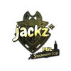 Sticker | JACKZ (Gold) | Stockholm 2021