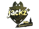 Sticker | JACKZ (Gold) | Stockholm 2021