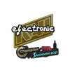 Sticker | electroNic | Stockholm 2021